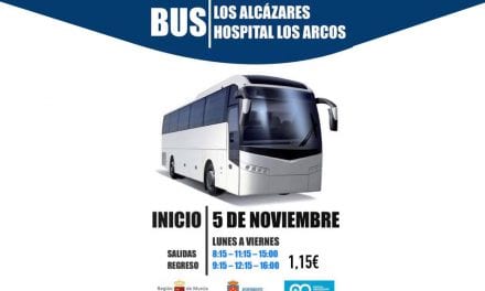 Nueva linea de autobús desde Los Alcázares al Hospital Los Arcos