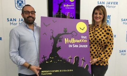 Todo preparado para Halloween 2018 en San Javier