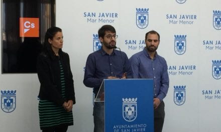 Ciudadanos  San Javier exige la retirada de amianto de los colegios para apoyar los presupuestos