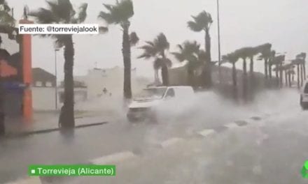 La tormenta de abril más intensa en 50 años deja medio millar de incidencias en toda la Región de Murcia