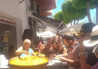 Tremen tapas Bar Santiago de la Ribera paella gratis