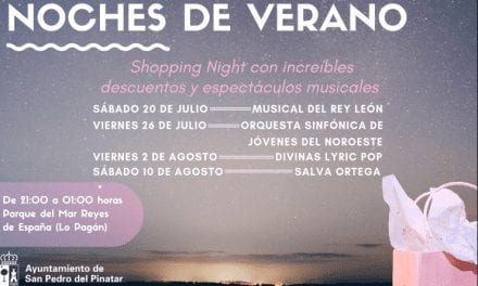 Noches de verano 2019 en Lo Pagán, San Pedro del Pinatar