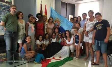 Menores saharauis pasan el verano con familias de San Javier