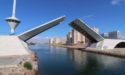El “Estacio X-Trem 2021” en el puente del Estacio, en La Manga del Mar Menor 4 de septiembre 2021