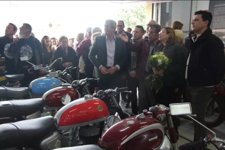 Una exposición permanente de motos clásicas en en San Pedro del Pinatar