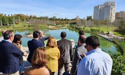 El Ayuntamiento de San Javier estudia la posibilidad de construir de un parque urbano inundable en el Peri de Telefónica