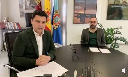 José Miguel Luengo, alcalde de San Javier, actualiza los datos referentes al COVID-19 en 27 de Marzo 2020