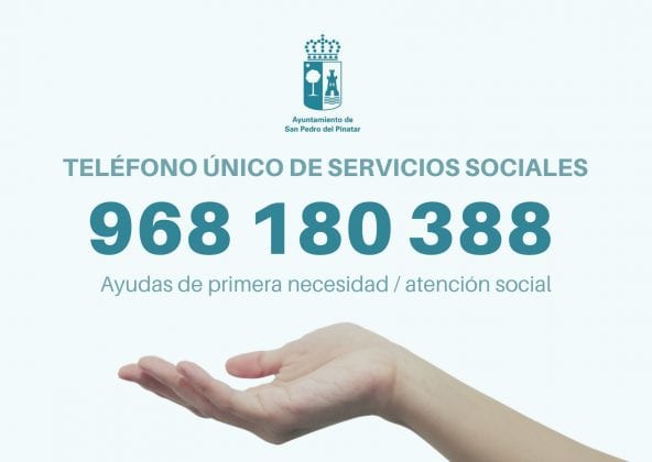 El Ayuntamiento de San Pedro del Pinatar refuerza y amplía los servicios de atención social durante COVID-19