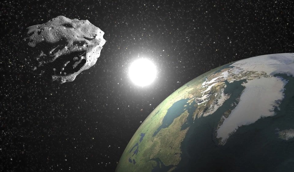 Un gigantesco asteroide ” peligroso” acercándose  a la Tierra en abril