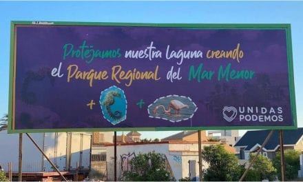 Unidas Podemos lanza una campaña para que el Mar Menor sea declarado Parque Regional