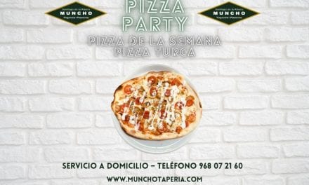 Muncho Taperia estrena nueva Pizza Turca para su servicio a domicilio