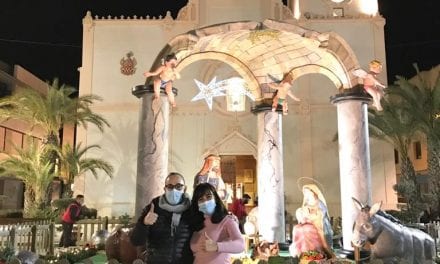 Dos grandes nacimientos sustituyen a los tradicionales belenes municipales en San Javier y Santiago de la Ribera
