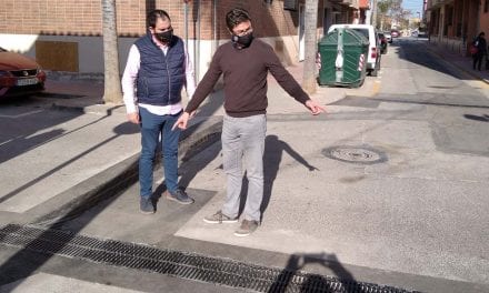 El Ayuntamiento finaliza la obra de canalización de pluviales en las calles San José, Manuel Acedo y Muñoz Zambudio