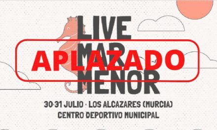 Aplazado el festival Live Mar Menor 2021 en Los Alcázares debido a la situación epidemiológica del municipio