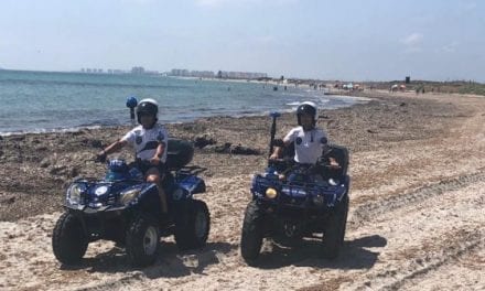 La Unidad de Policía de Playas vigilará por sexto año consecutivo la línea costera de San Pedro del Pinatar