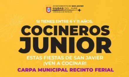 Cocineros Junior en San Javier, sábado 4 de diciembre 2021