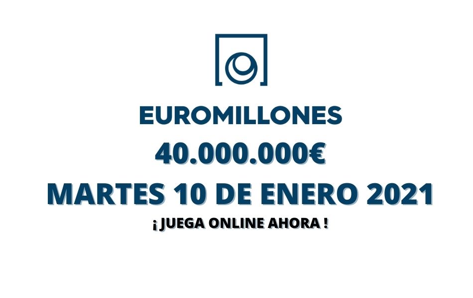 Euromillones online jugar al bote de hoy martes 11 de enero 2022