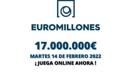 Jugar Euromillones online hoy martes 15 de febrero 2022