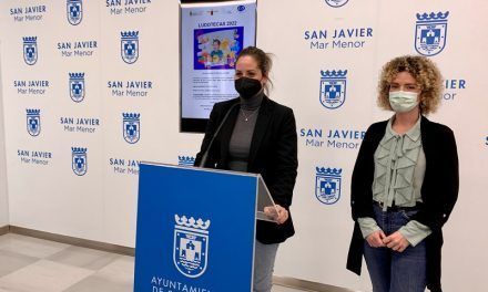 El servicio gratuito de ludotecas para niños de 3 a 12 años del ayuntamiento de San Javier se amplía hasta las 150 plazas
