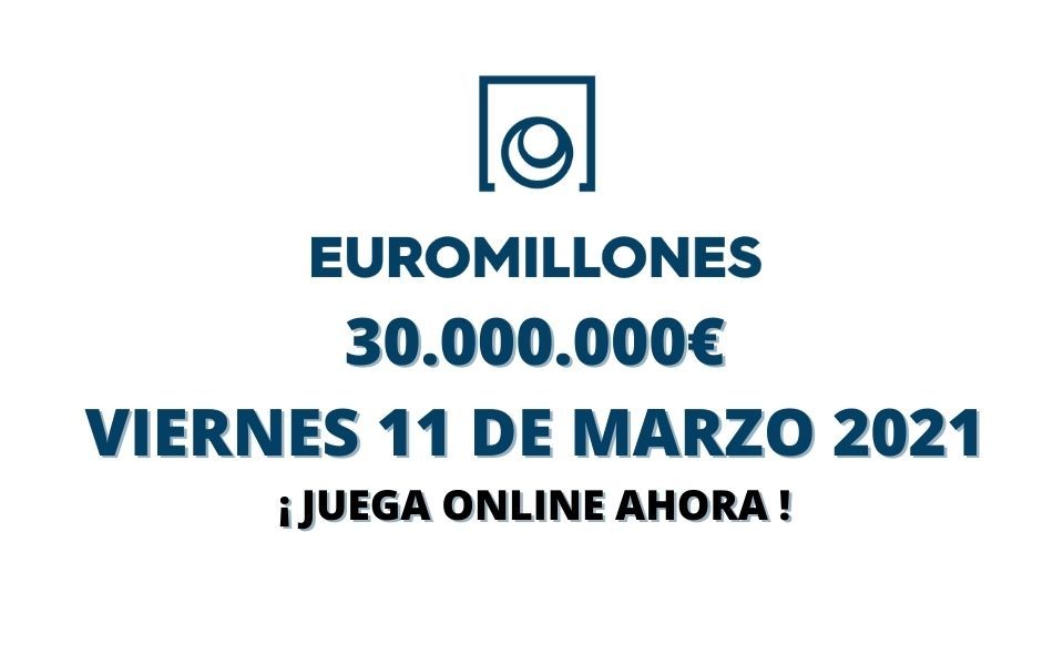 Comprobar Euromillones hoy: resultados viernes 11 de marzo 2022