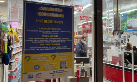 Juventudes Socialistas de San Javier pone en marcha la campaña ‘San Javier con Ucrania’ de recogida de donaciones