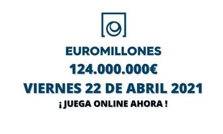 Jugar Euromillones online, bote viernes 22 de abril 2022