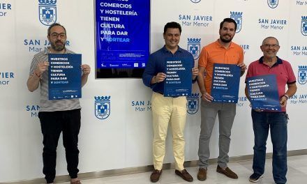 Ayuntamiento de San Javier lanza la campaña «Nuestros comercios y hostelería tienen cultura para dar y sortear»