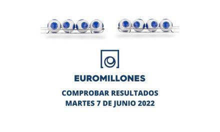 Comprobar Euromillones hoy martes 7 de junio 2022