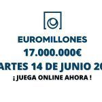Jugar Euromillones online martes 14 de junio 2022