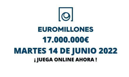 Jugar Euromillones online martes 14 de junio 2022