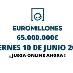 Jugar Euromillones online, hoy viernes 10 de junio 2022