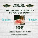Muncho Taperia Pizzeria: dos tanques de cerveza y un plato de jamón 10 euros