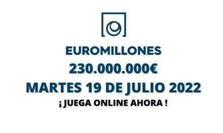 Jugar Euromillones online bote martes 19 de julio 2022