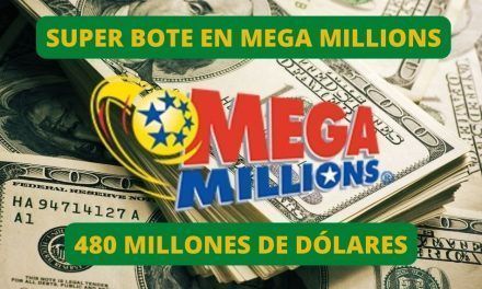 Jugar a Mega Millions online, bote 480 millones de dólares