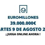 Jugar Euromillones online bote martes 9 de agosto 2022
