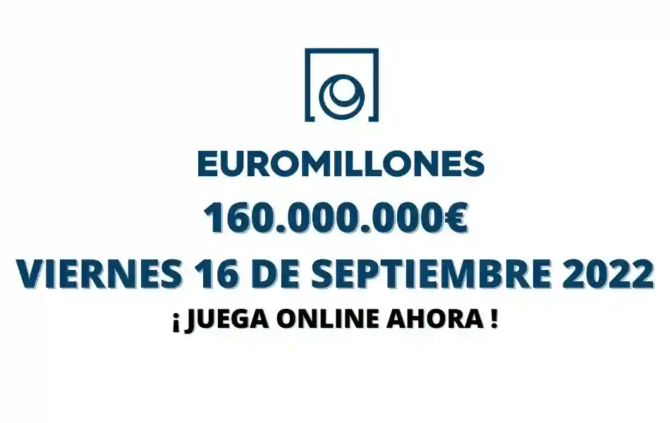 Euromillones online viernes 16 de septiembre