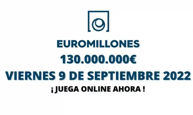 Euromillones online viernes 9 de septiembre