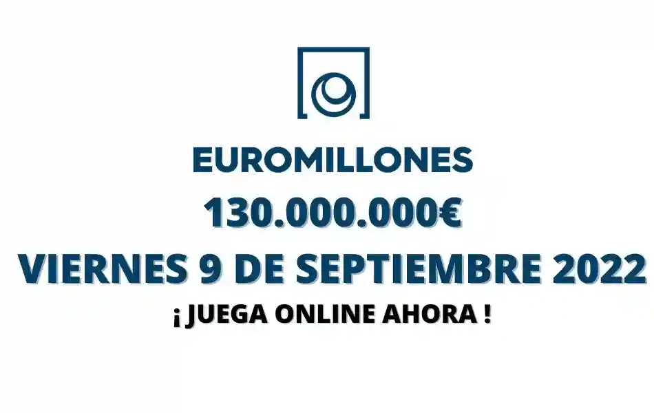 Euromillones online viernes 9 de septiembre