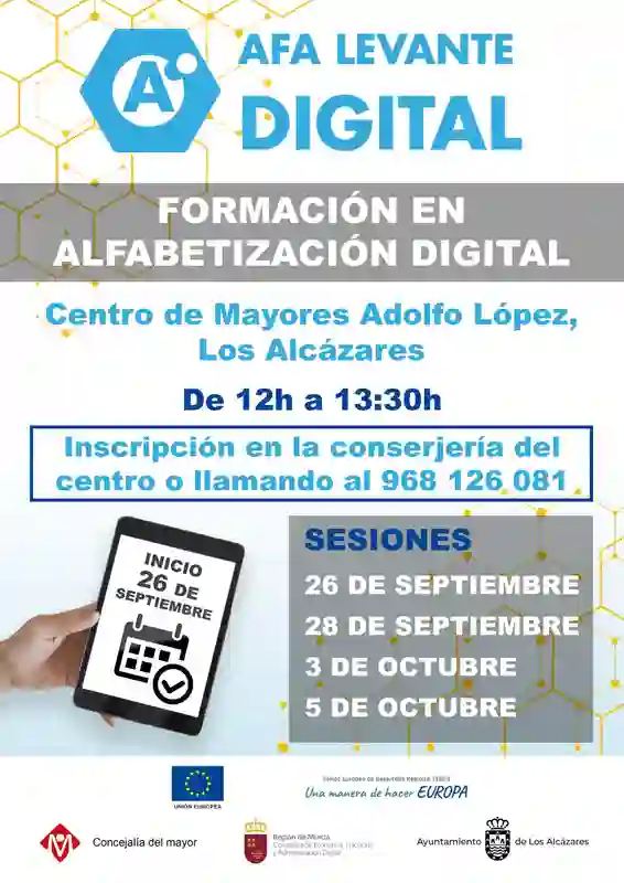 Talleres de Alfabetización Digital Los Alcázares 2022