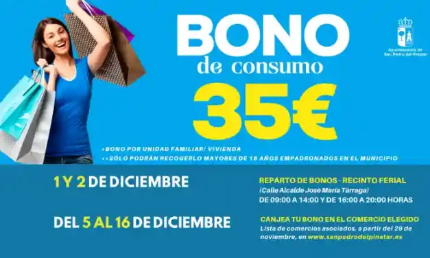 Bono de consumo, reactivación economía local de San Pedro del Pinatar