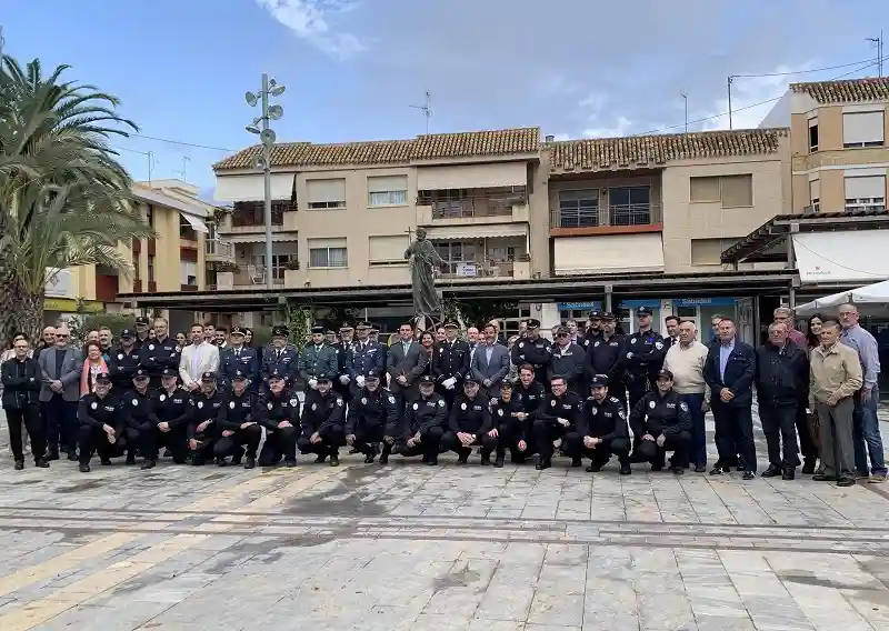 La Policía Local de San Javier celebró a su patrón, San Gregorio Magno
