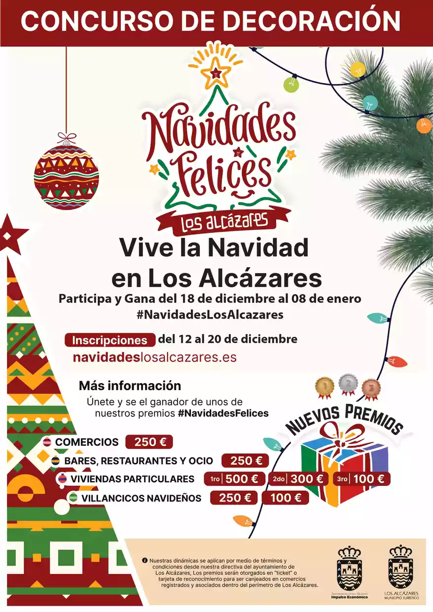 Concurso decoraciones navidenas en Los Alcazares Murcia