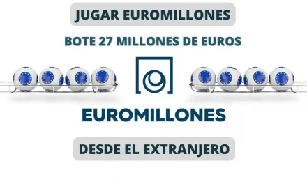 Jugar Euromillones desde el extranjero online bote 27 millones