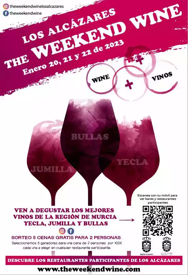 The Weekend Wine 2023 Los Alcazares programacion