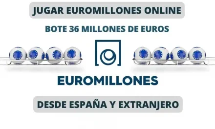 Jugar Euromillones desde el extranjero bote 36 millones
