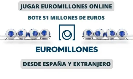 Jugar Euromillones desde el extranjero bote 51 millones