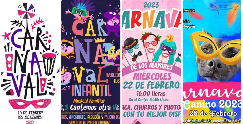 Programa Carnaval 2023 Los Alcázares