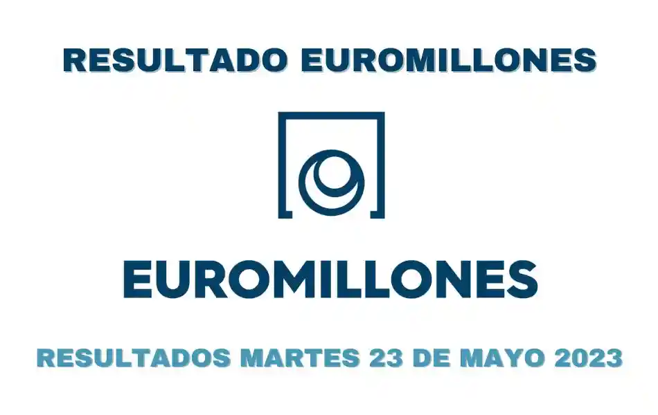Resultados Euromillones martes 23 de mayo 2023