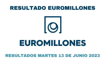 Resultados Euromillones martes 13 de junio 2023