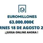 Jugar Euromillones desde el extranjero bote 63 millones